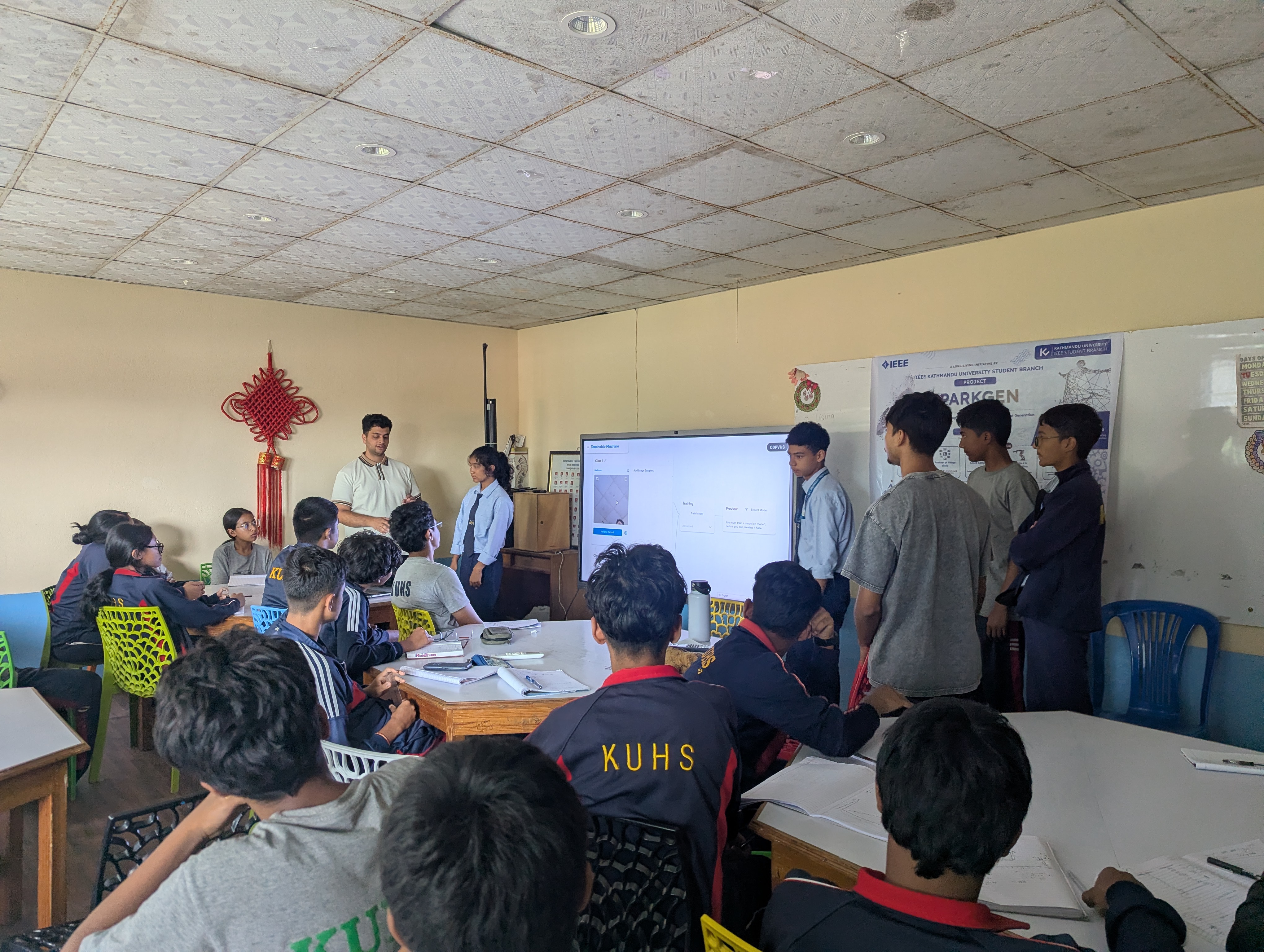 SparkGen at KUHS: Inspiring the Next Generation of Innovators photo